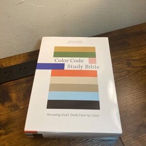 Thomas Nelson KJV Color Code Study Bible Black Leathersoft Red Letter